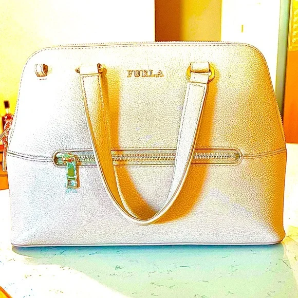 NWOT FURLA SATCHEL HANDBAG - Picture 9 of 16